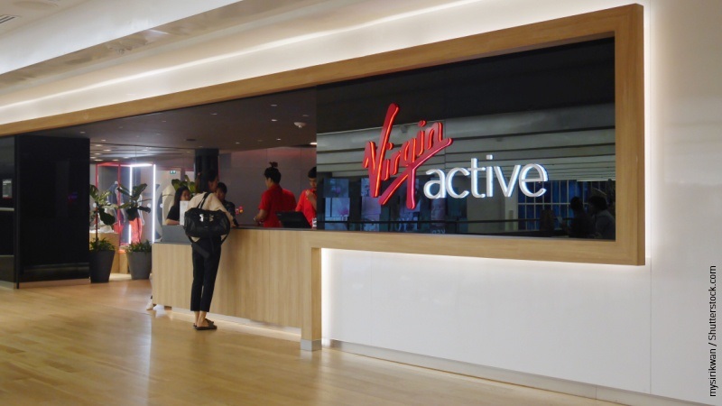Ingresso palestra Virgin Active